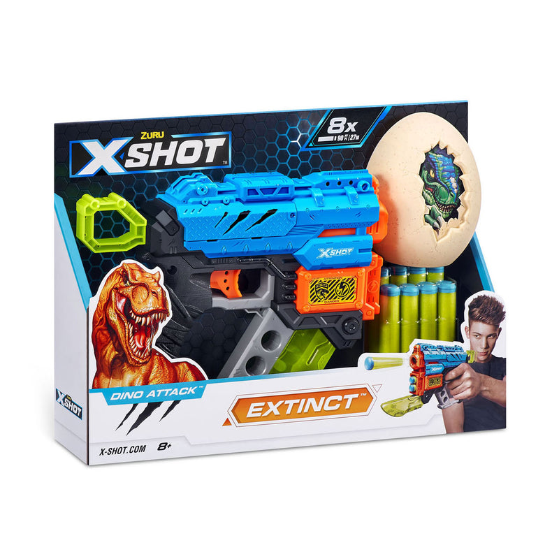 Load image into Gallery viewer, Zuru x-shot dino attack extinct met 8 darts
