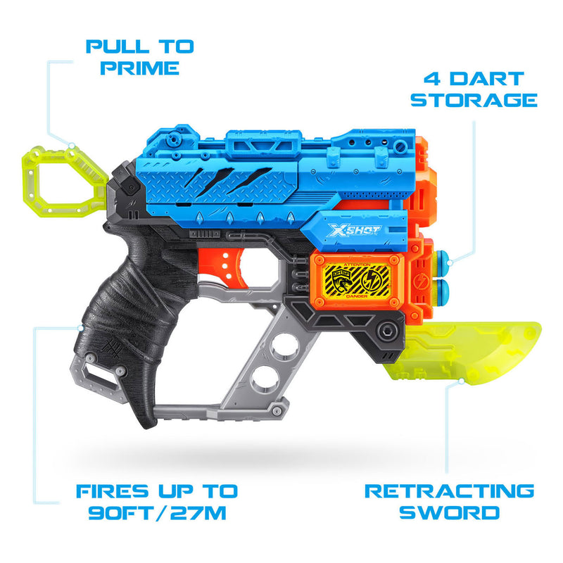 Load image into Gallery viewer, Zuru x-shot dino attack extinct met 8 darts
