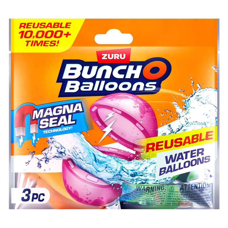 Load image into Gallery viewer, Zuru waterballonnen herbruikbaar magnetisch 3-pack zomerplezier.
