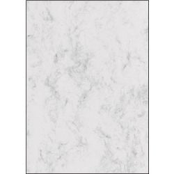 Sigel marmerpapier dp371 a4 90g m2 grijs 100 vel