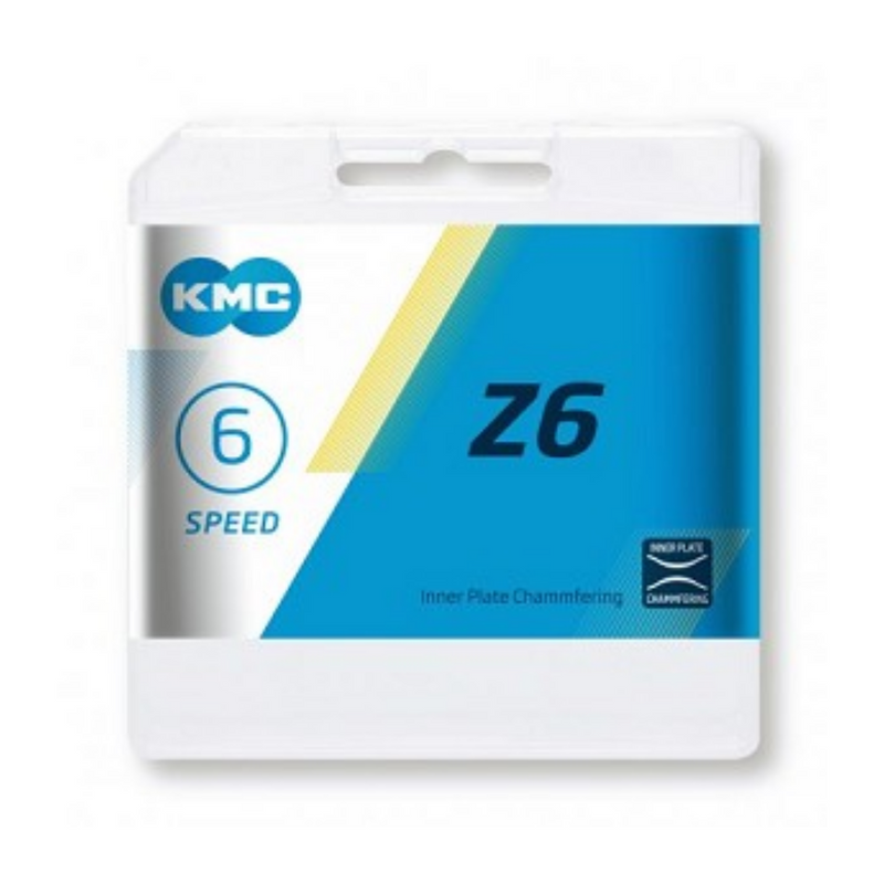 Load image into Gallery viewer, KMC Z6 6 speed ketting - bruin, unisex, staal - stadsfietsen, e-bikes, fixed gears
