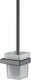 Plieger altea wc borstel met houder – wandmontage – geborsteld gunmetal
