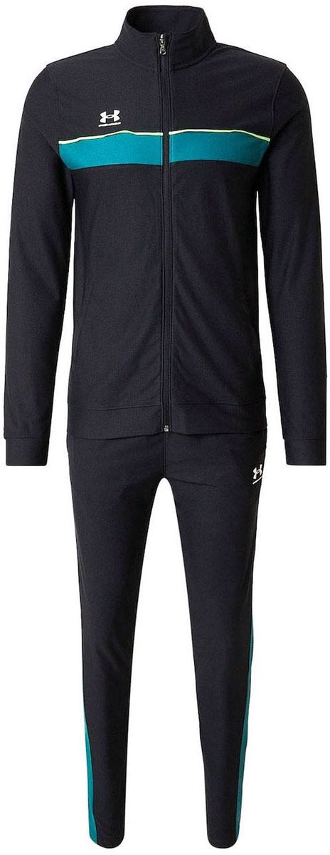 Under armour ua m challenger tracksuit-blk heren trainingspak - zwart - wit