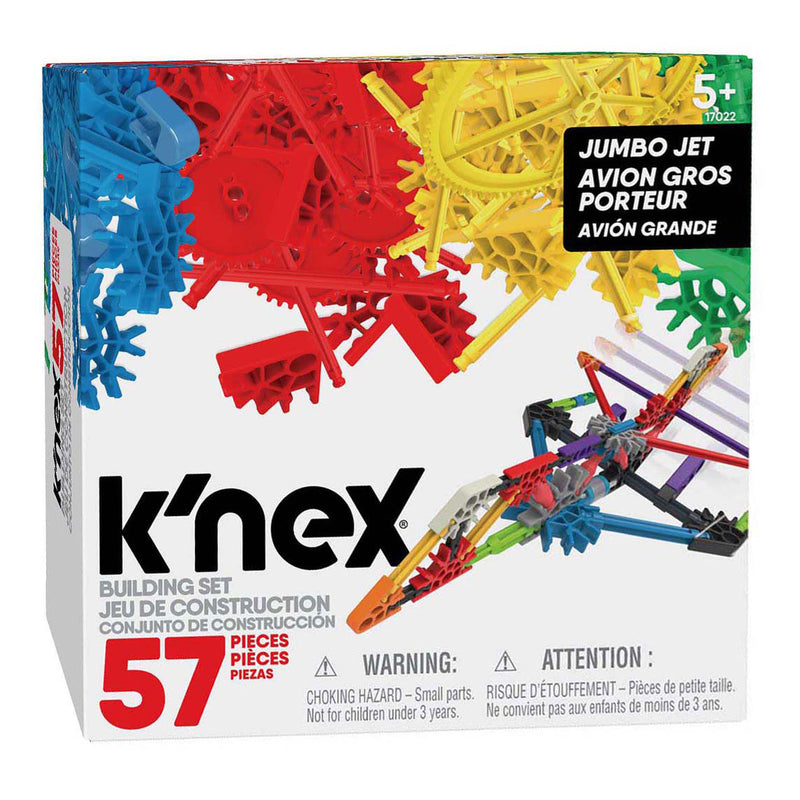 Load image into Gallery viewer, K'nex bouwset - jumbo jet, 57dlg.
