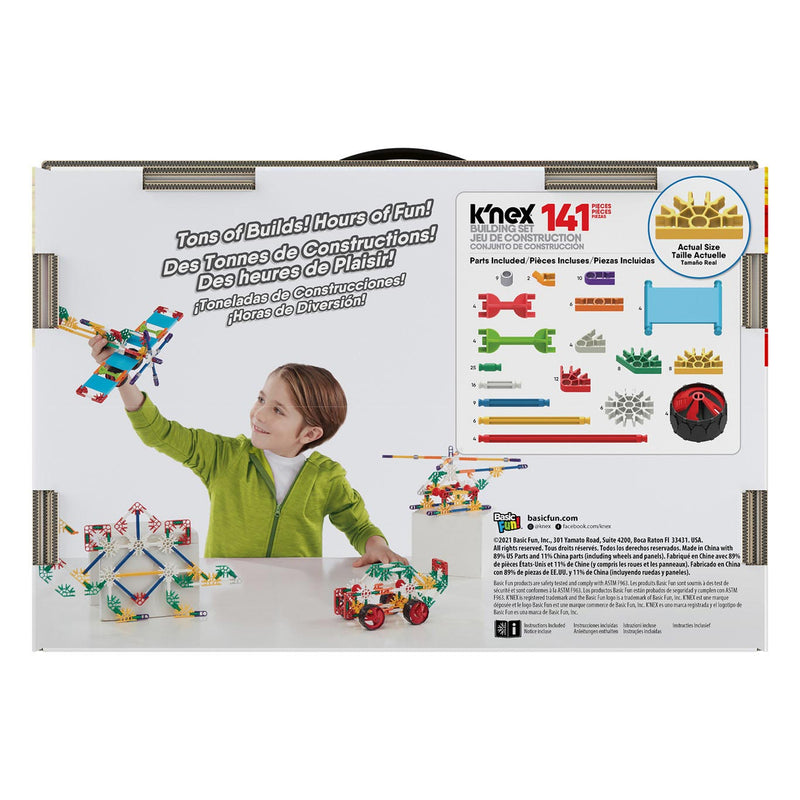 Load image into Gallery viewer, K'nex classics beginner 40 modellen bouwset, 141dlg.
