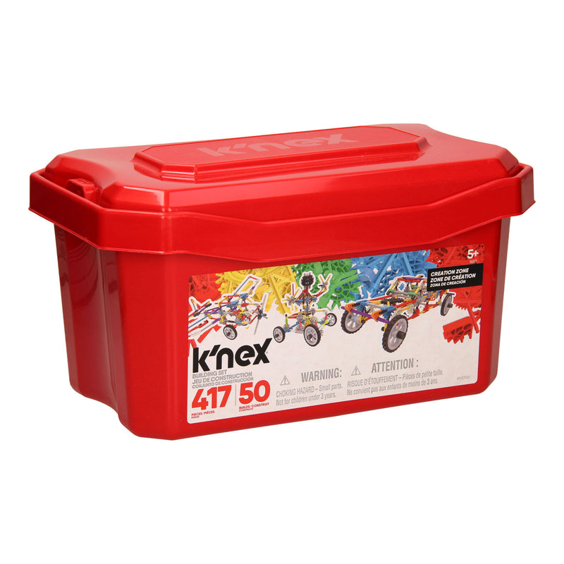Load image into Gallery viewer, K'Nex Bouwset Creation Zone 50 Modellen, 417dlg.
