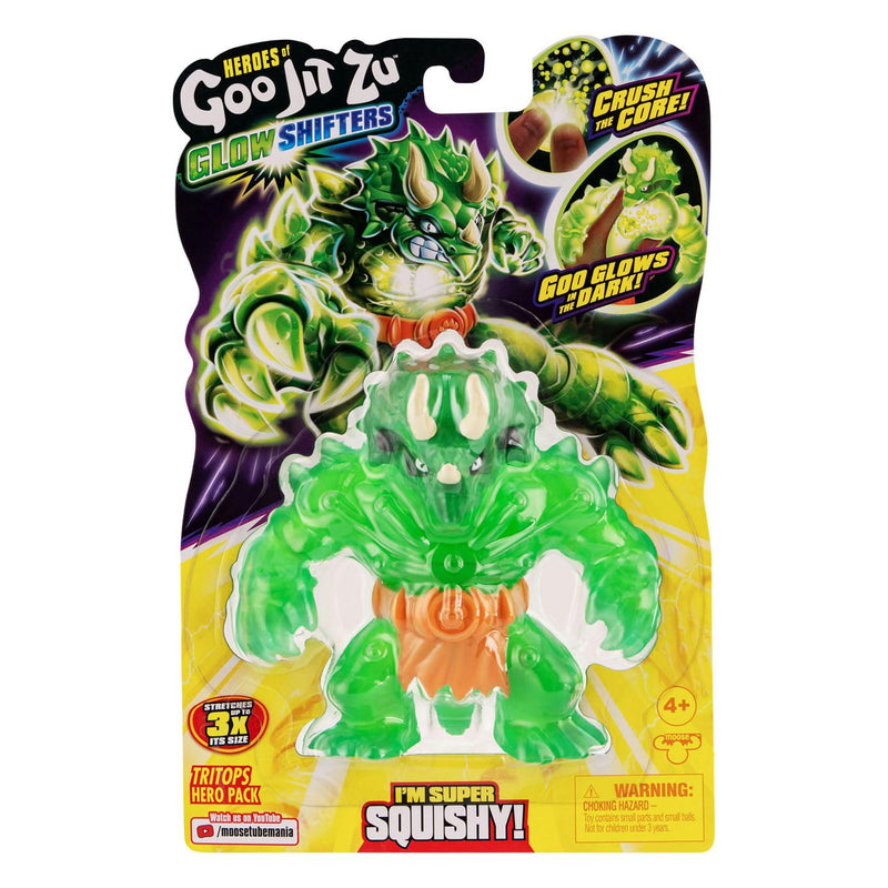 Load image into Gallery viewer, Goo Jit Zu Shifters Glow Tritops

