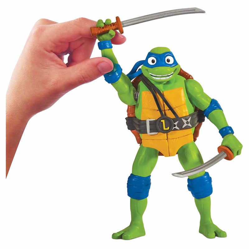 Load image into Gallery viewer, Boti teenage mutant ninja turtles ninja shouts speelfiguur - leonardo
