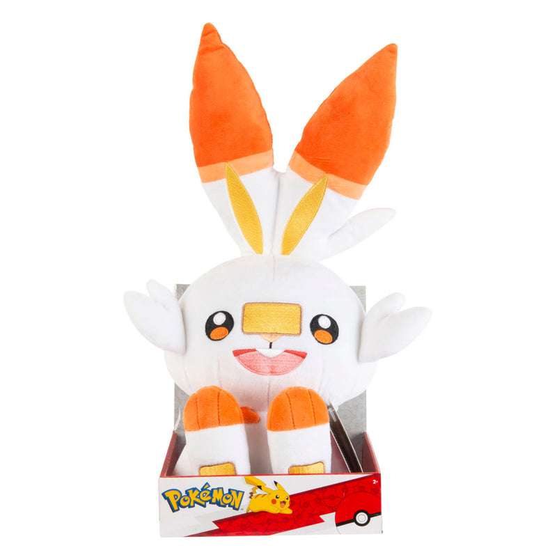 Load image into Gallery viewer, Boti Pokemon Pluchen Knuffel Scorbunny, 30cm
