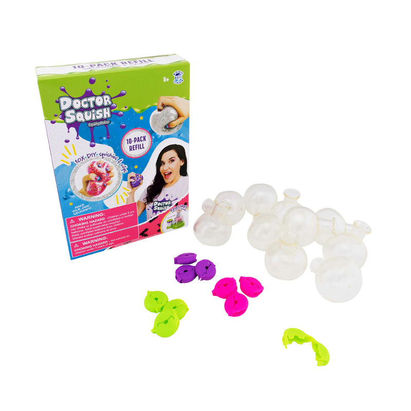 Load image into Gallery viewer, Boti doctor squish - squishy pack navulling - 10x tpr-squishies, 10x clips
