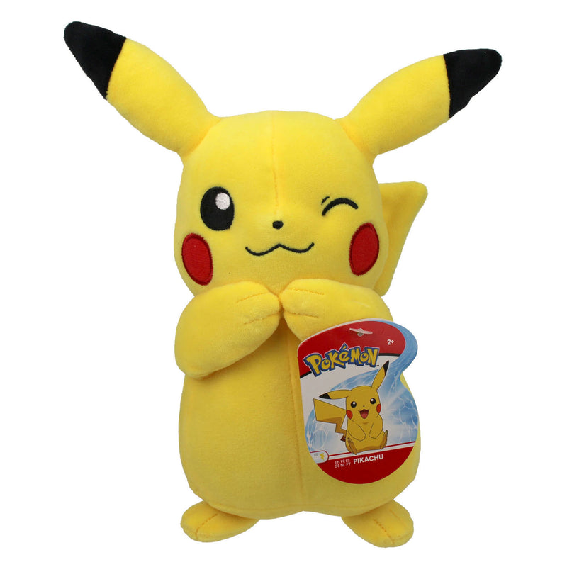 Load image into Gallery viewer, Boti knuffel pluche pikachu knipoog, 20cm
