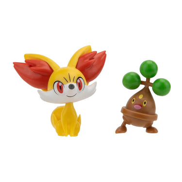 Boti pokémon battle figuren - fennekin bonsly, 2st.