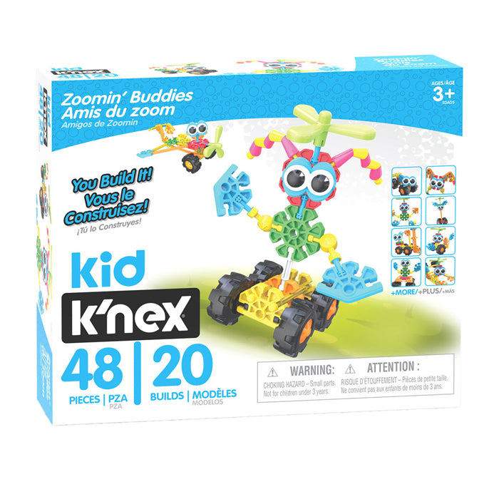 Load image into Gallery viewer, K'nex kid knex zoomin buddies bouwset, 48dlg.
