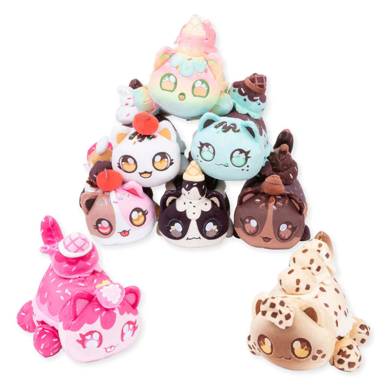 Load image into Gallery viewer, Boti aphmau mystery meemeows knuffel - ice cream
