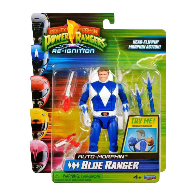 Load image into Gallery viewer, Boti power rangers auto morphin blue ranger

