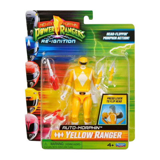 Boti power rangers auto morphin yellow ranger