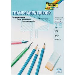 Overtrekpapier folia a3