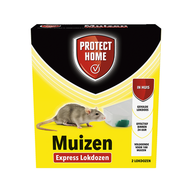 Pro-tect 1066307 - express muizenmiddel 2 stuks | 2 stuks