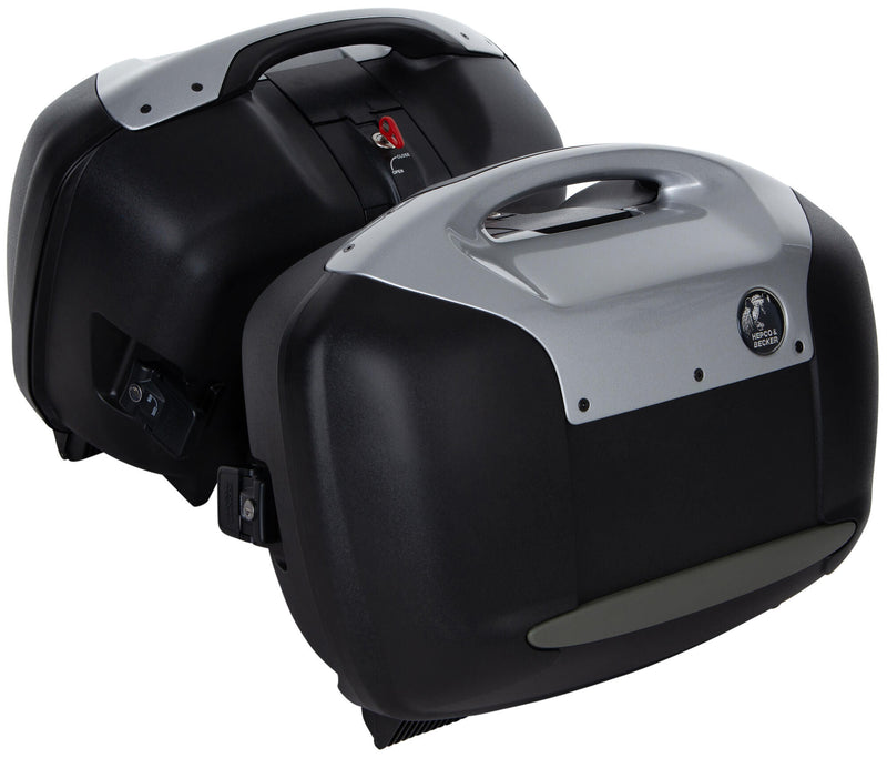 Load image into Gallery viewer, Hepco becker topcase journey cases hepco journey 42 l black set
