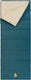 Abbey camp slaapzak - dekenmodel - polykatoen - blauw - 210 x 85 cm - koppelbaar