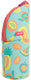 Milan schoolpennenzak frutikis groen oranje 21 x 11,5 x 8 cm