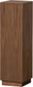 Woood enid plantenstandaard - hout - walnoot - 80x24x24