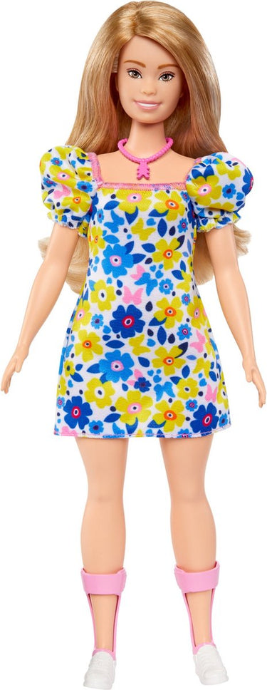 Mattel barbie fashionista pop met het syndroom van down