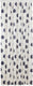Sealskin mood - douchegordijn 180x200 cm - peva - blauw off-wite