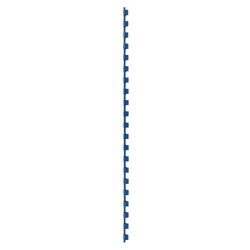 Bindruggen gbc plastic a4 6mm blauw 25vel