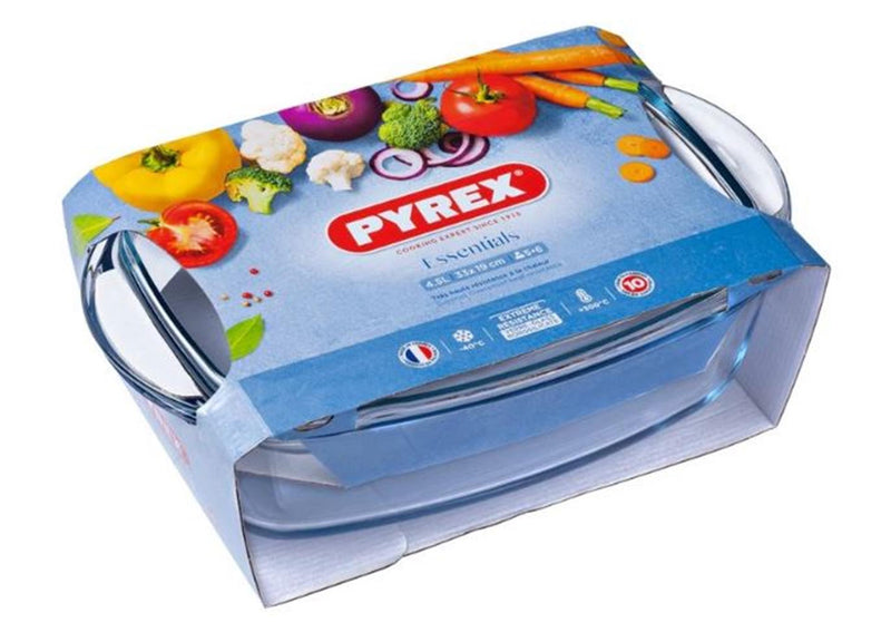 Load image into Gallery viewer, Pyrex schaal met deksel 4,3+2,2l
