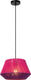 Lucide jessica - hanglamp - ø 30 cm - 1xe27 - roze - japandi