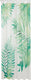 Sealskin leaves douchegordijn 180x200 cm - peva - groen wit