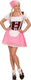 Vegaoo roze beiers kostuum voor vrouwen - verkleedkleding - medium