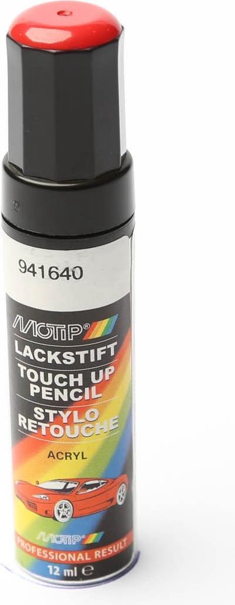 Load image into Gallery viewer, Motip 941640 - auto lakstift - rood - 12 ml
