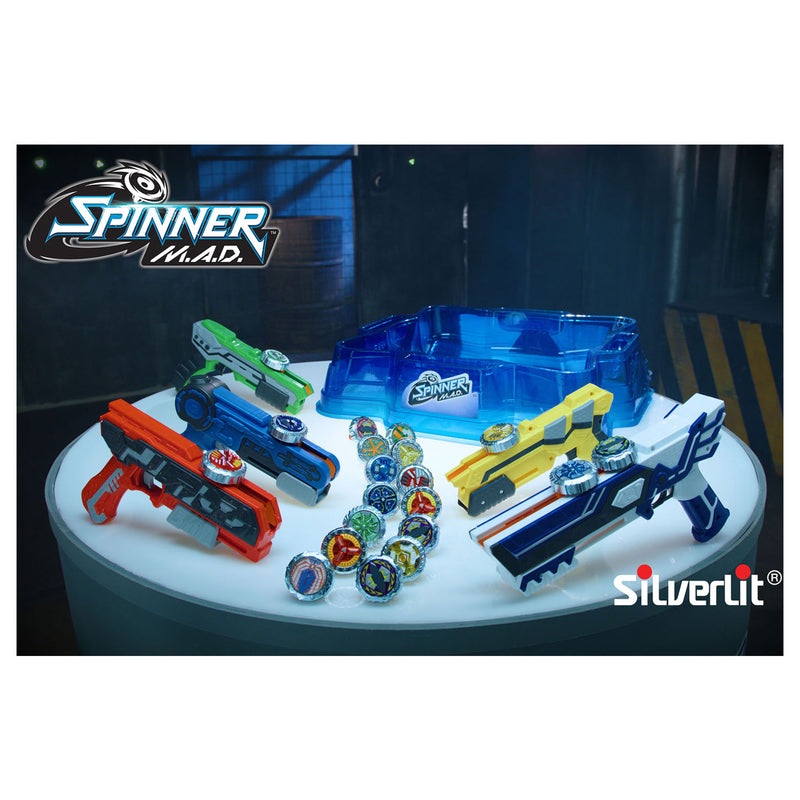 Load image into Gallery viewer, Silverlit M.A.D. Deluxe Battle Pack met Arena

