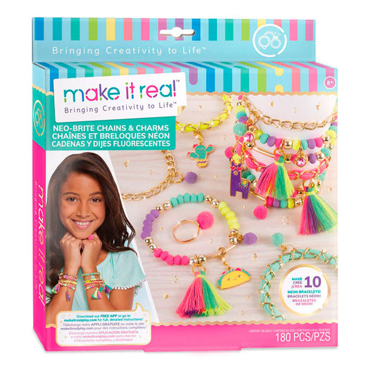Spectron make it real - neon armbandjes bedeltjes
