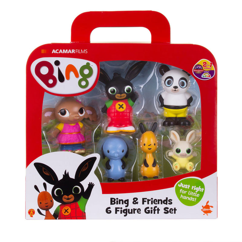 Load image into Gallery viewer, Bing koffer met 6 speelfiguren
