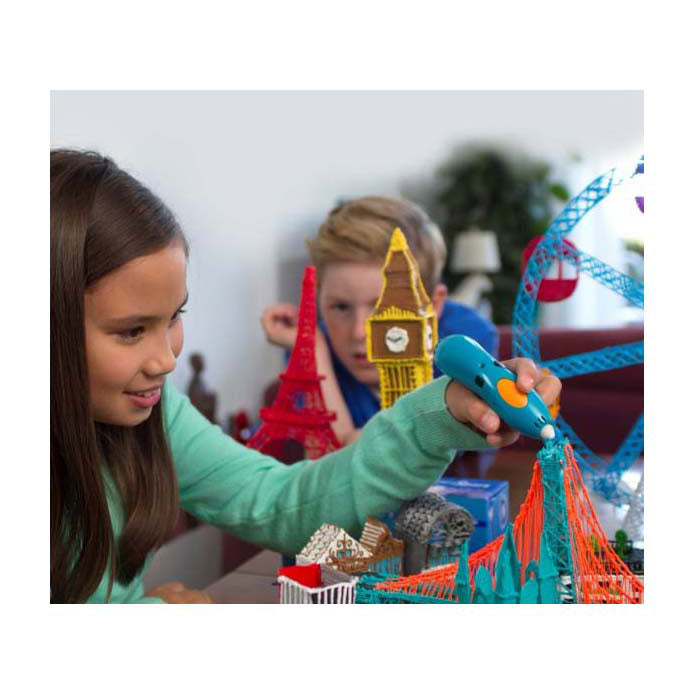 Load image into Gallery viewer, Spectron 3doodler navulverpakking start+ - oranje geel groen
