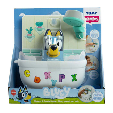 Tomy bluey shower scrub bluey