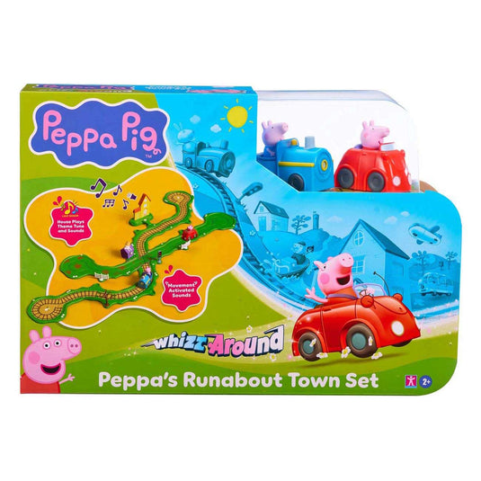 Gear2play peppa pig whizz around - peppa's rondweg door de stad speelset