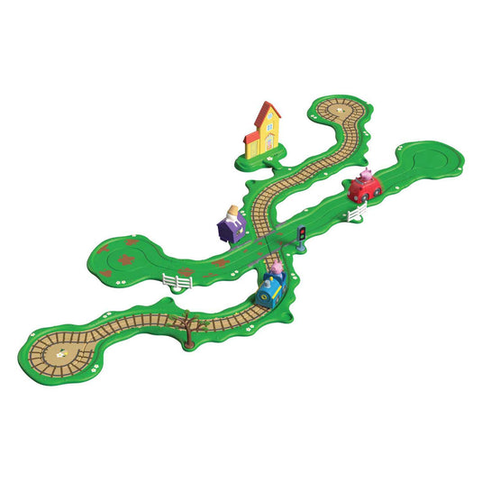 Gear2play peppa pig whizz around - peppa's rondweg door de stad speelset