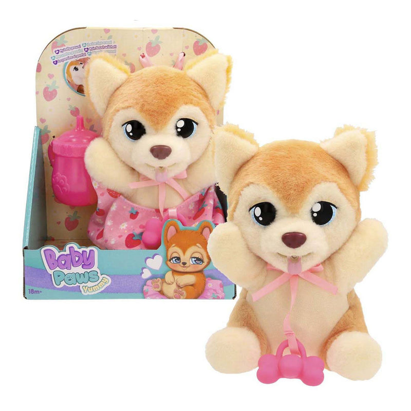 Load image into Gallery viewer, Imc toys baby paws yummy shiba inu knuffel - 20cm
