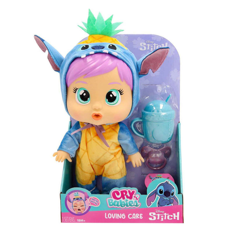 Load image into Gallery viewer, Imc toys cry babies loving care stitch babypop - 26,5cm

