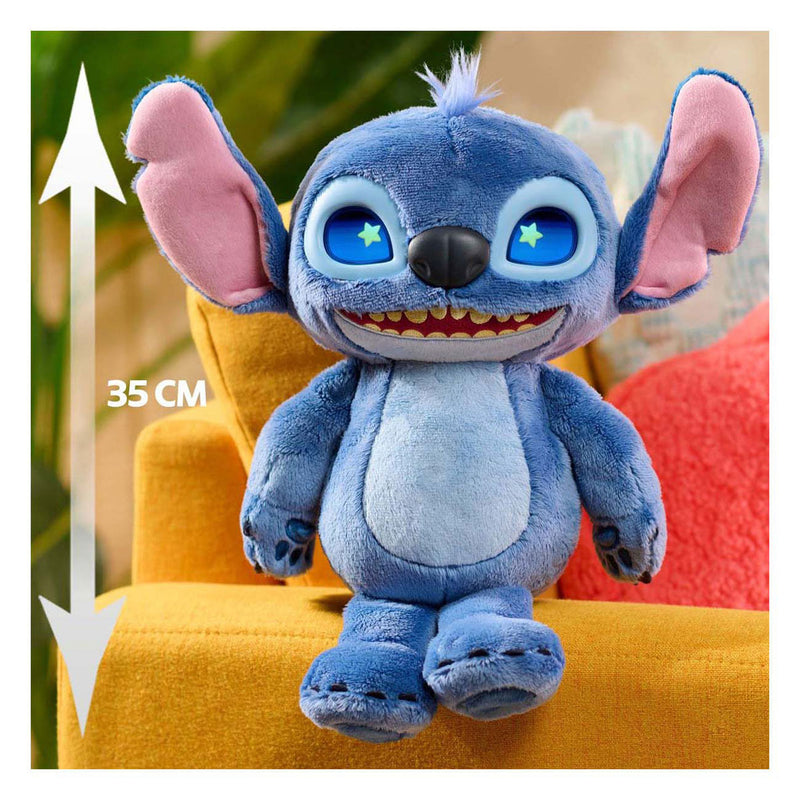 Load image into Gallery viewer, Spectron many moods of stitch - interactieve knuffel
