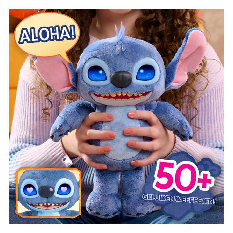 Load image into Gallery viewer, Just play many moods of stitch - interactieve knuffel

