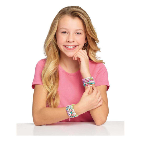 Make it real - heishi craze kralenset met opbergkoffer - maak gepersonaliseerde heishi armbanden