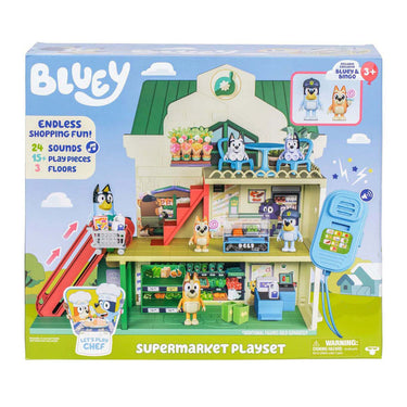 Moose toys bluey lets play chef - supermarkt speelset