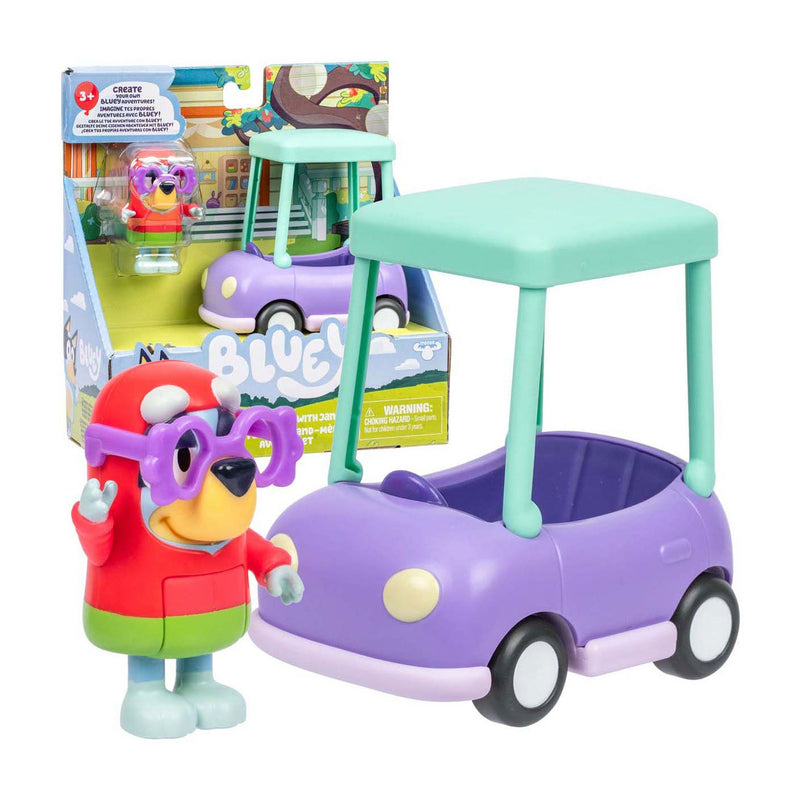 Load image into Gallery viewer, Spectron bluey basic vehicle granny car janet
