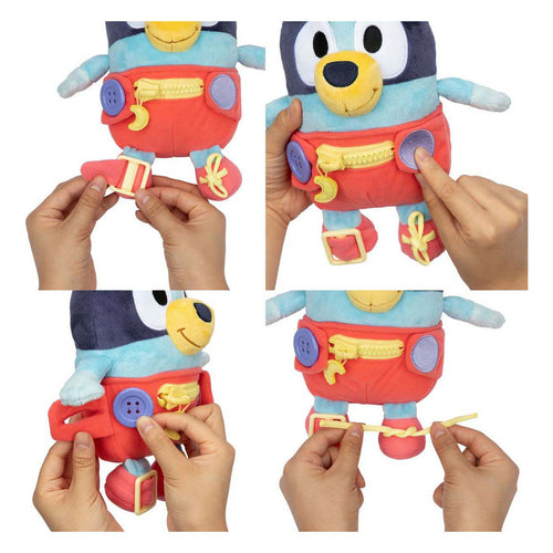 Spectron baby bluey dress and play pluchen knuffel