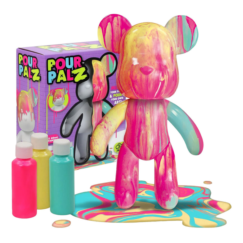 Load image into Gallery viewer, Spectron pour palz bubblegum pop beer gietverfset - incl. 3 acrylverfkleuren
